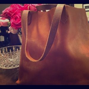 Madewell Leather Transport Tote